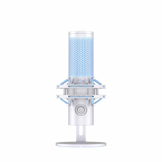 HyperX Quadcast 2 Frost – USB Microphone for Gaming, Streaming and Podcasting, with On-Board Controls, LED Lighting, Removable Shock Mount